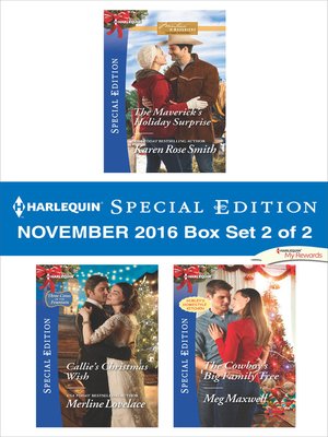cover image of Harlequin Special Edition November 2016, Box Set 2 of 2